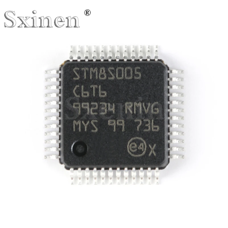 

5 шт., флэш-память STM8S005C6T6, 16 МГц/32 Кб/8-битный микроконтроллер-MCU