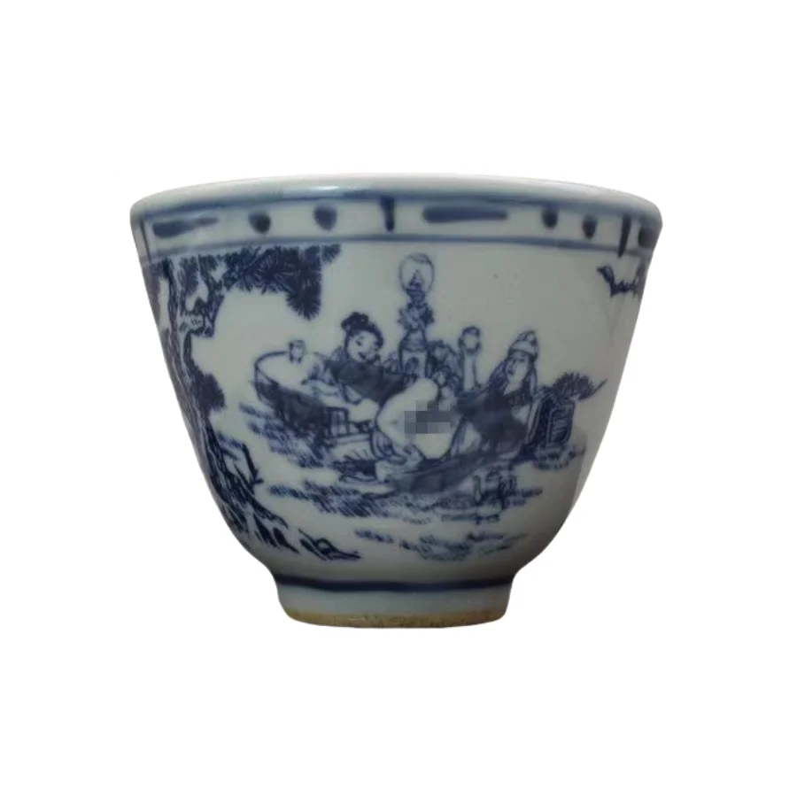 

Антикварные фарфоровые чашки "Женщина и мужчина", династия Цин