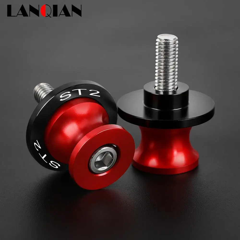 

6MM Stand Screws For DUCATI ST2 ST 2 1998 1999 2000 2001 2002 2003 Motorcycle Accessories M6 Swingarm Spools Slider Stand Screw