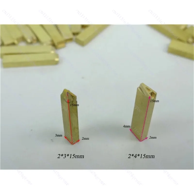 Фото Инструменты 2x4x15 мм/2x3x15 мм DY-8/HP-241G Ленточный кодировщик с точным латунным держателем для штампов №1