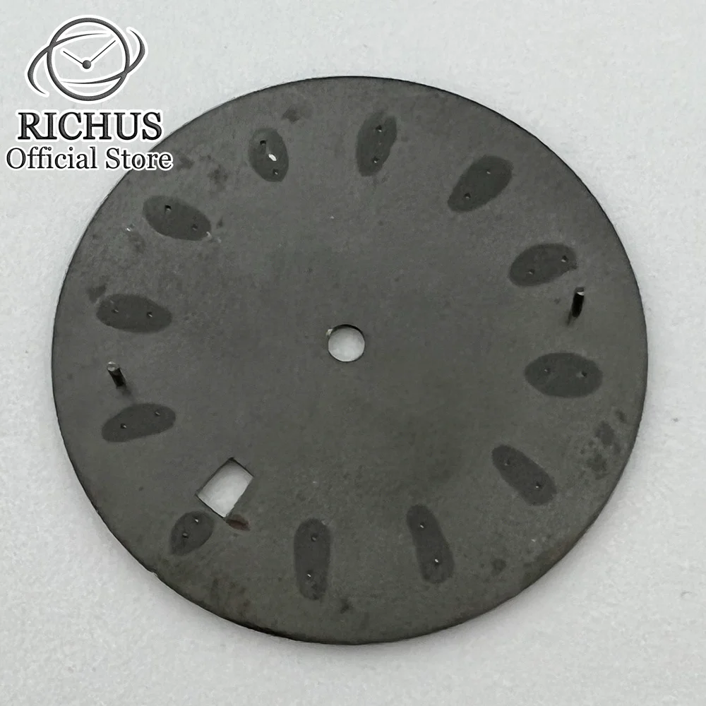 33 2 мм стерильные часы диаметром черный/синий/белый/черный Желтые части для NH35 NH36