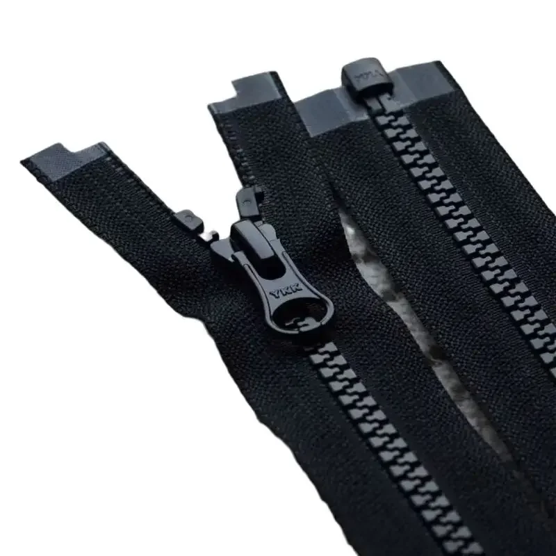 2 шт./лот 5 # Длинная молния YKK от 40 до 100 см черные одинарные открытые пластиковые