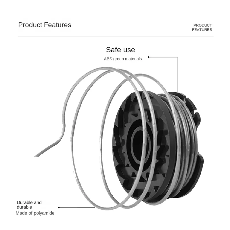 12 упаковок аксессуаров для кошения Bosch F 016800569 /F 016800385 Сменная головка катушки