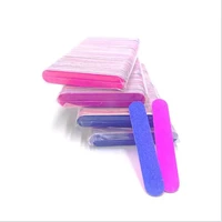 free shipping 1000pcs mini wood nail files wood files manicure and pedicure trimming tips nail sticker