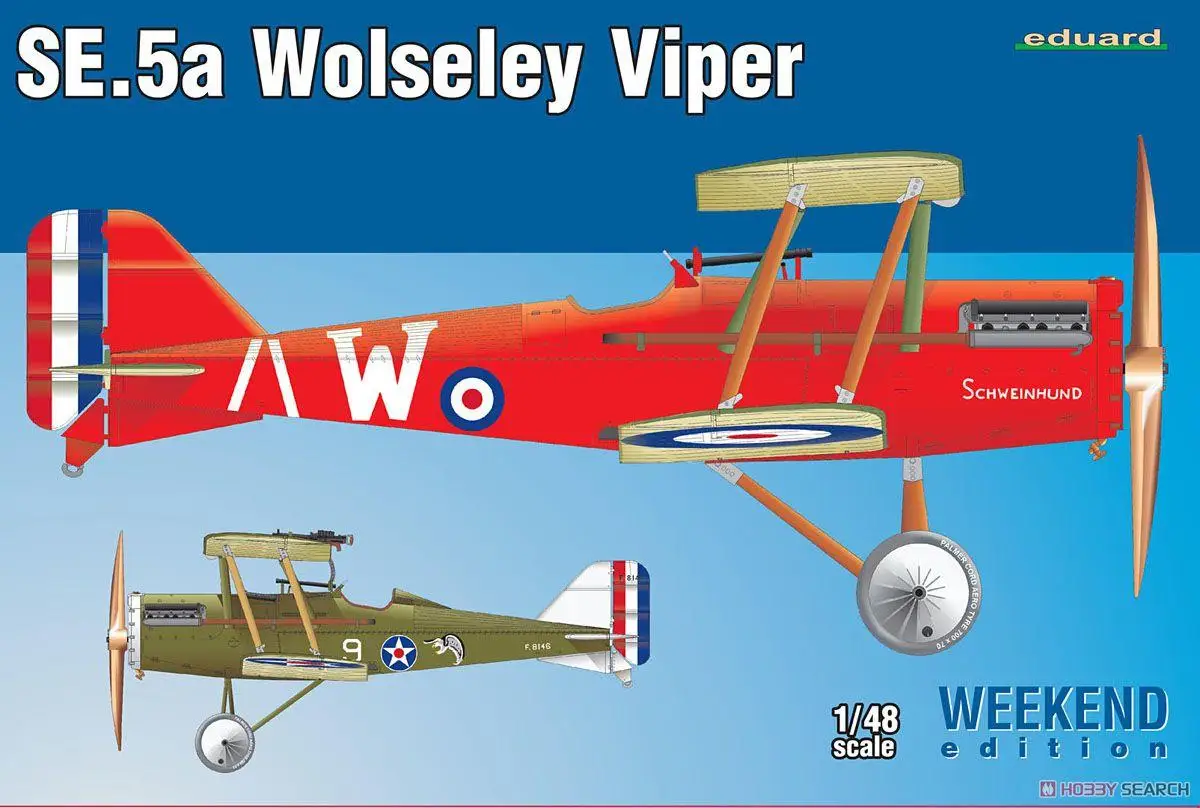 

Eduard EDU8454 1/48scale SE.5a Wolseley Viper model kit