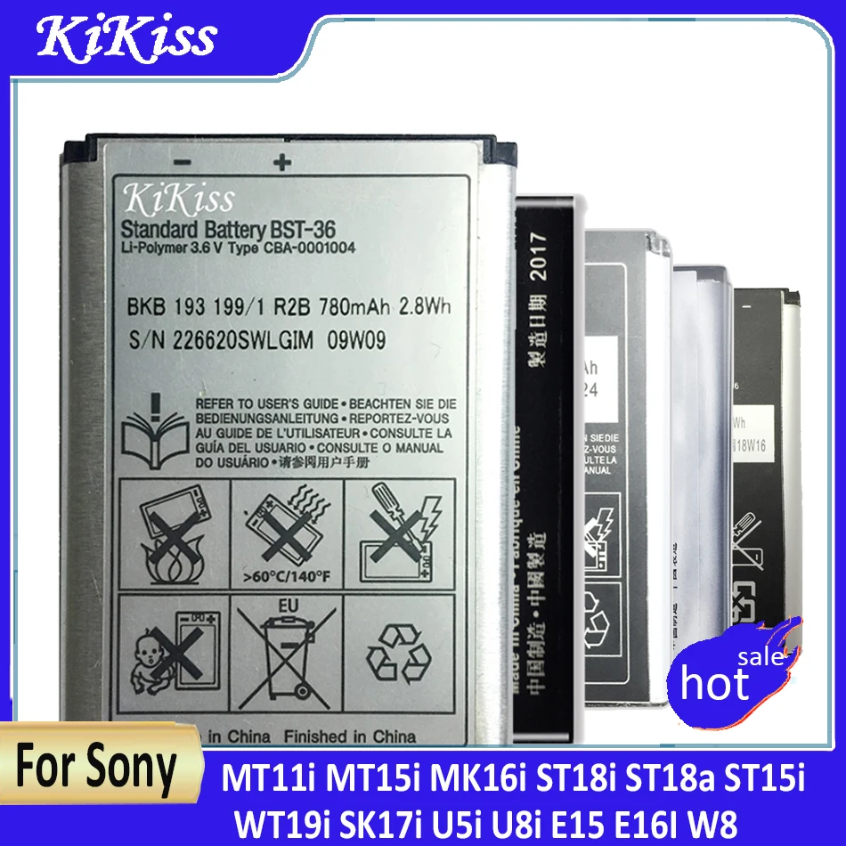 Аккумулятор EP500 BA700 для Sony Ericsson Xperia WT19i SK17i U5i E15 ST15i U8i E16I MT11i MT15i MK16i ST18i st18a