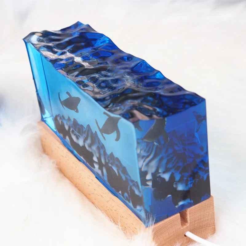 Силиконовая форма для литья &quotГорная морская волна&quot