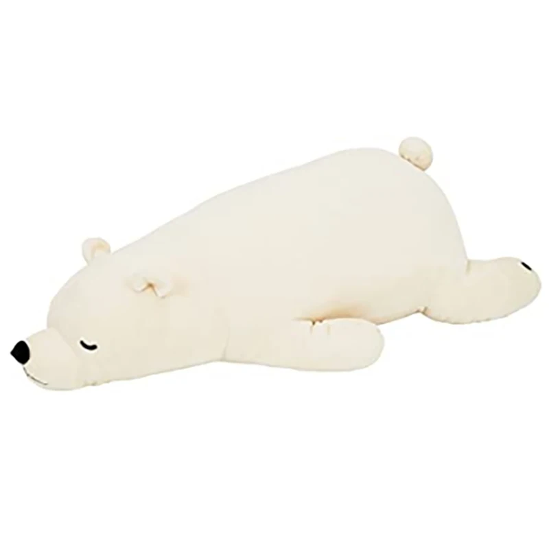 

Soft Throw Pillow Fluffy Polar Bear Stuffed Plush Toys Soft Animal Plush Pillows Home Kids Gift Christmas Toys