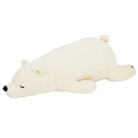 soft throw pillow fluffy polar bear stuffed plush toys soft animal plush pillows home kids gift christmas toys