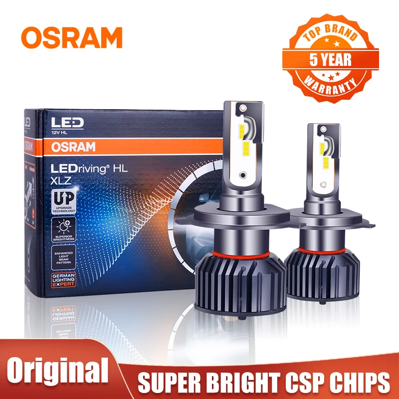 OSRAM H1 H4 H7 Led Bulbs 6000K H8 H9 H11 Car Lamps 9006 HB4 9005 HB3 Fog Light Auto Turbo High Low Beam Diodes 3000LM - Цена: 3992.62