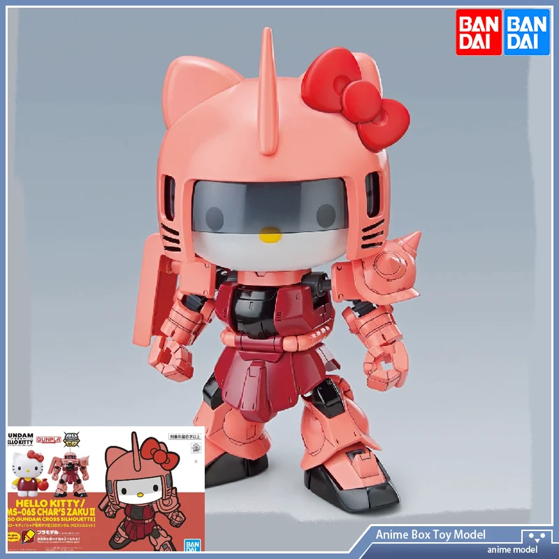 

[В наличии] Bandai Сборная модель BB SDCS MS-06S CHAR'S ZAKU 2 HELLO KITTY Gundam