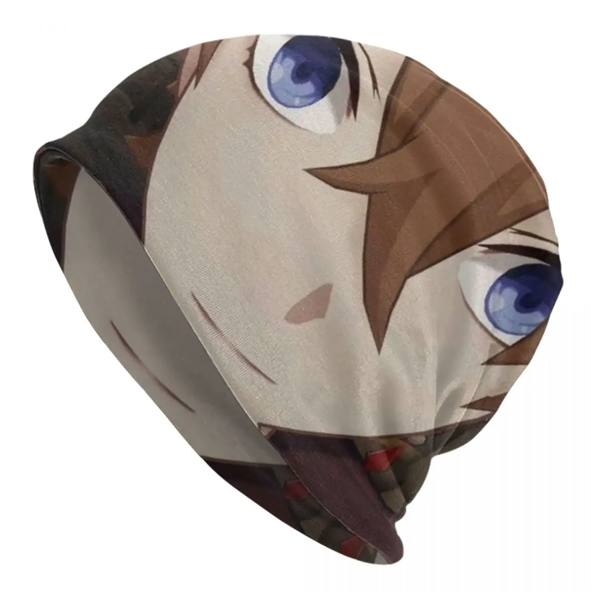 

Вязаные шапки Childe Genshin, осенне-зимние лыжные шапки унисекс, теплые шапки двойного назначения, вязаные шапки