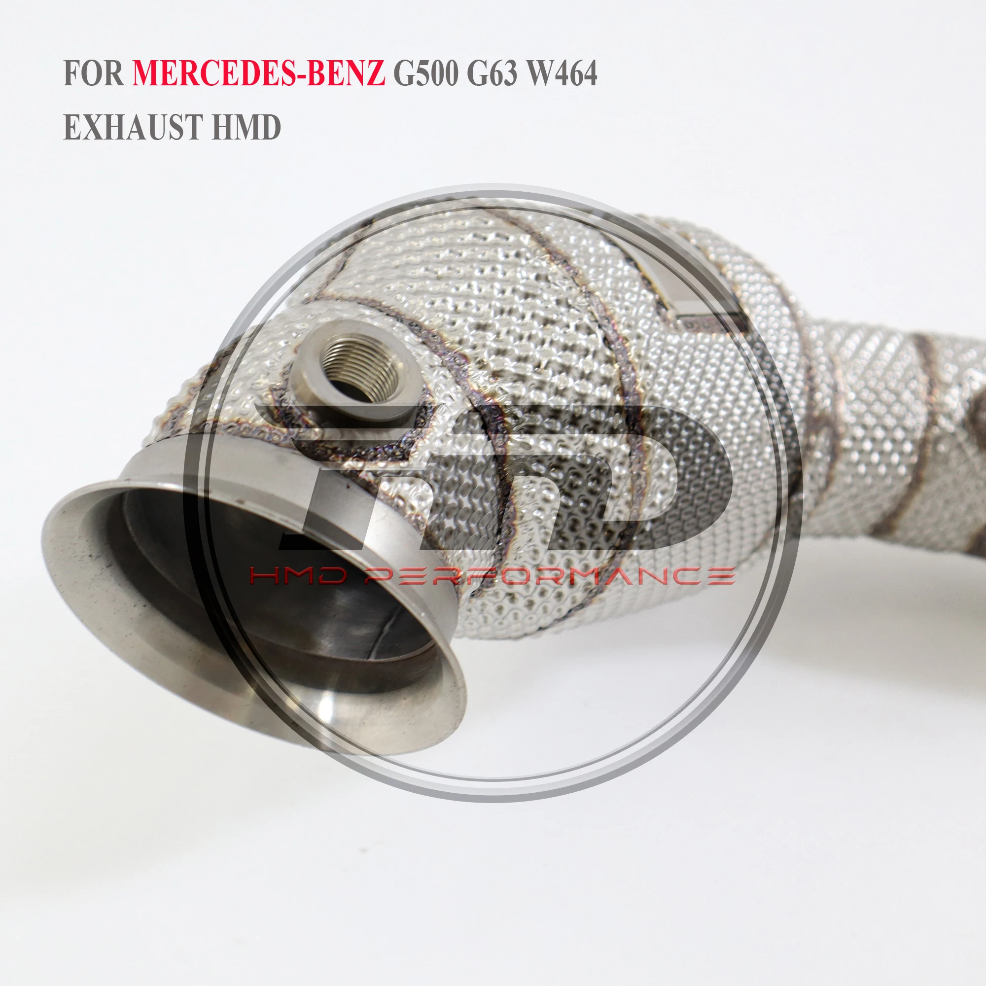 Выхлопная система HMD из нержавеющей стали водосточная труба с высокой