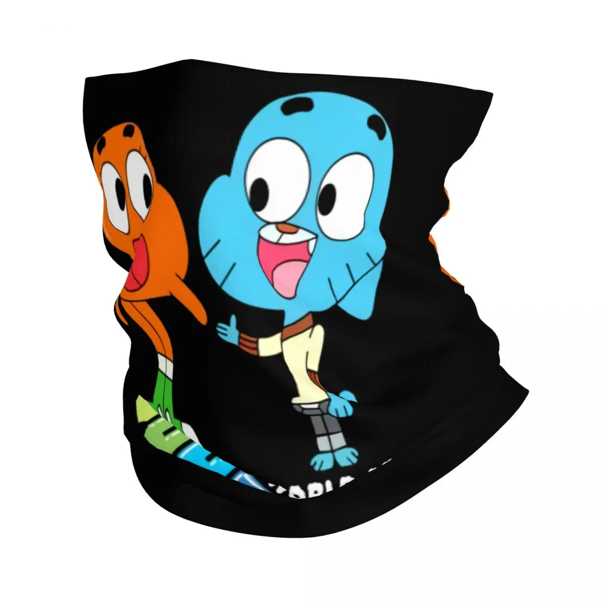 Мужской Gumball и Darwin женский Креативный дизайн фотомаска для лица шарф термошаль