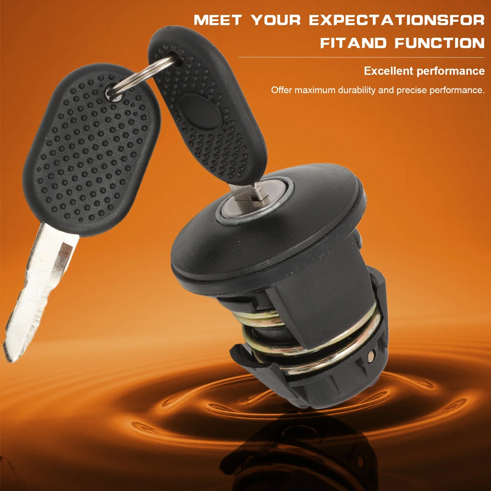 Автомобильный Замок топливной крышки с 2 ключами подходит для Citroen C25 Fiat Ducato Peugeot J5