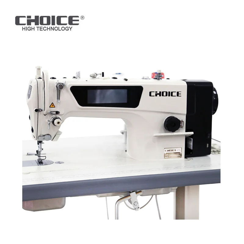 

Choice R6-T new Style high speed computerized direct drive auto trimmer single needle industrial lockstitch swing machine