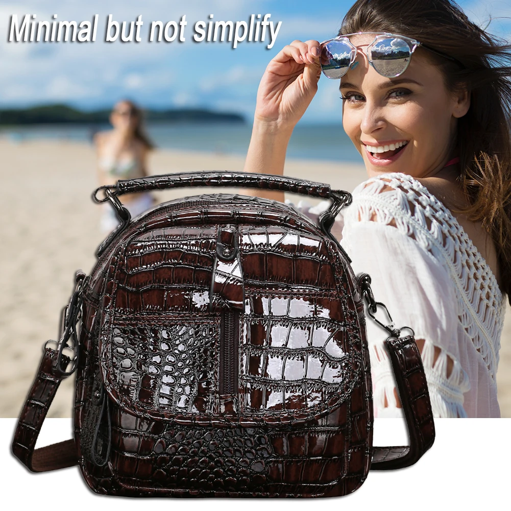 

Vintage Leather Backpack Women Travel Satchel Casual Shoulder School Bag Female Backpack Vintage Leather