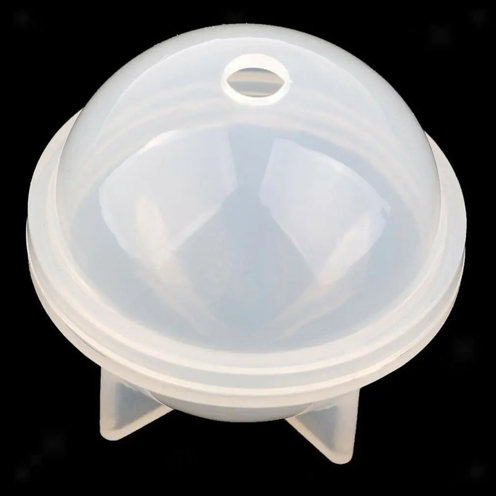 

2 Size Round Sphere Silicone Resin Mold Epoxy Ball For Jewelry Flower Specimen Diy Handmade Crystal Drop Gel Ball
