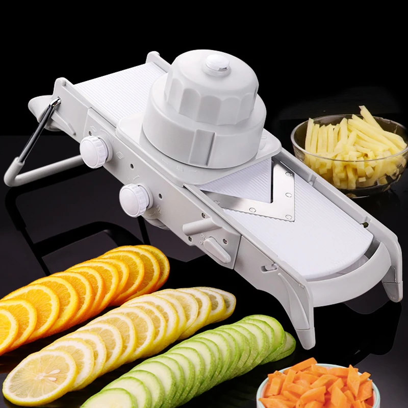 

Stainless Steel Multifunctional Grater Vegetable Cutter Shredder Cabbage Potatoes Onion Lemon Slicer Kitchen Tools Accessories