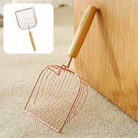 eco friendly reusable ergonomic design pet poops shovel litter box shovel for cat toilet litter scoop litter shovel