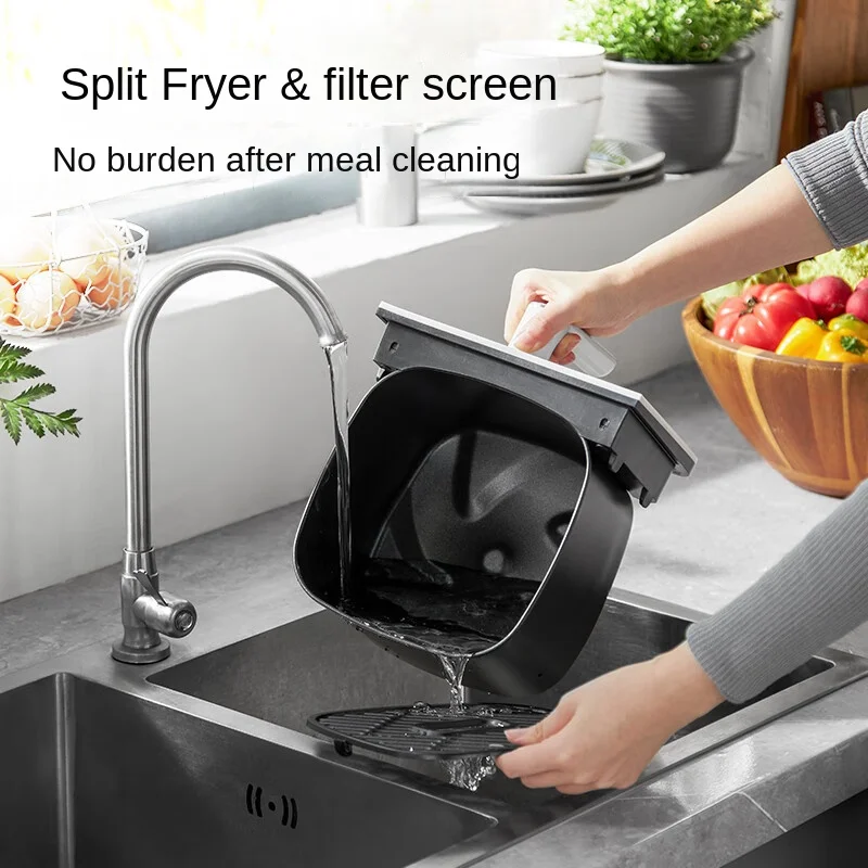 Домашняя электрическая фритюрница Morphyrichards не липкая и легко моющаяся л