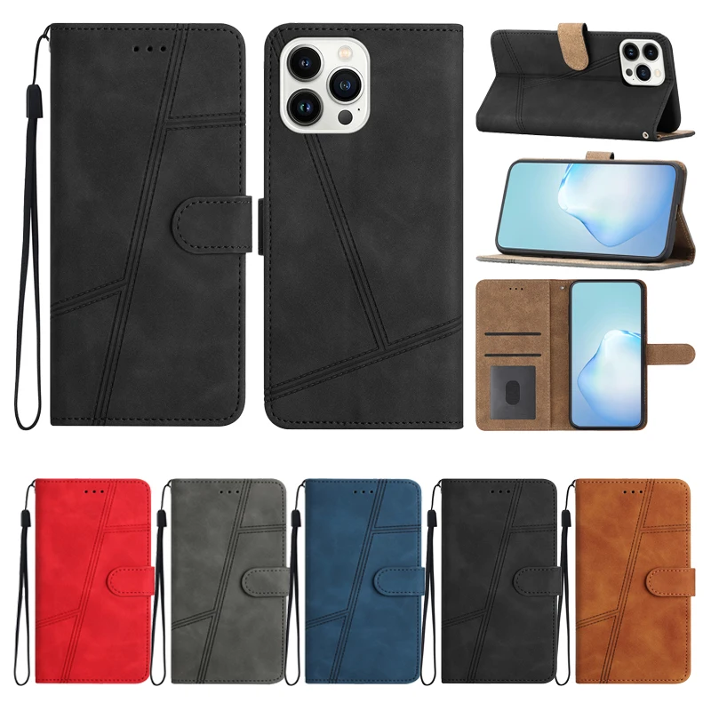 

Винтажный кожаный чехол-книжка для iPhone14 Plus 14 Pro Max 6 6S 7 8 Plus SE2022 13 12 11 Pro Max12 13 Mini XS Max X XR, Магнитный чехол