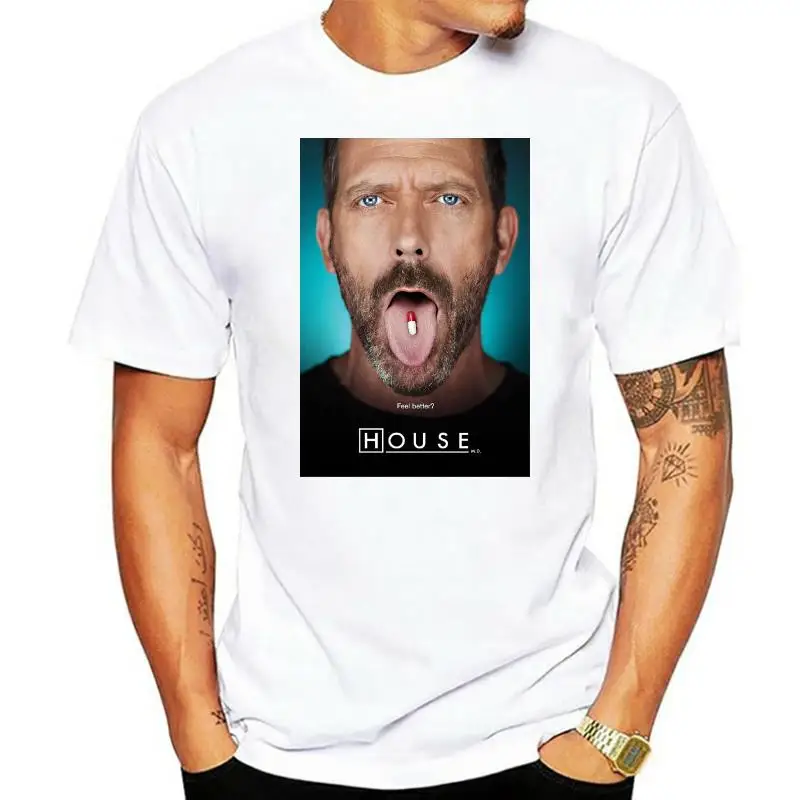 

Футболка унисекс с надписью «Dr. House Lies All Feel Better», 954