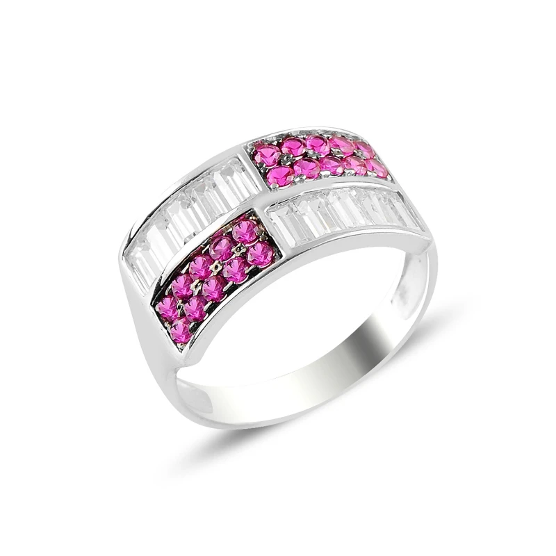 

Silver 925 Sterling Zircon Stone Ring