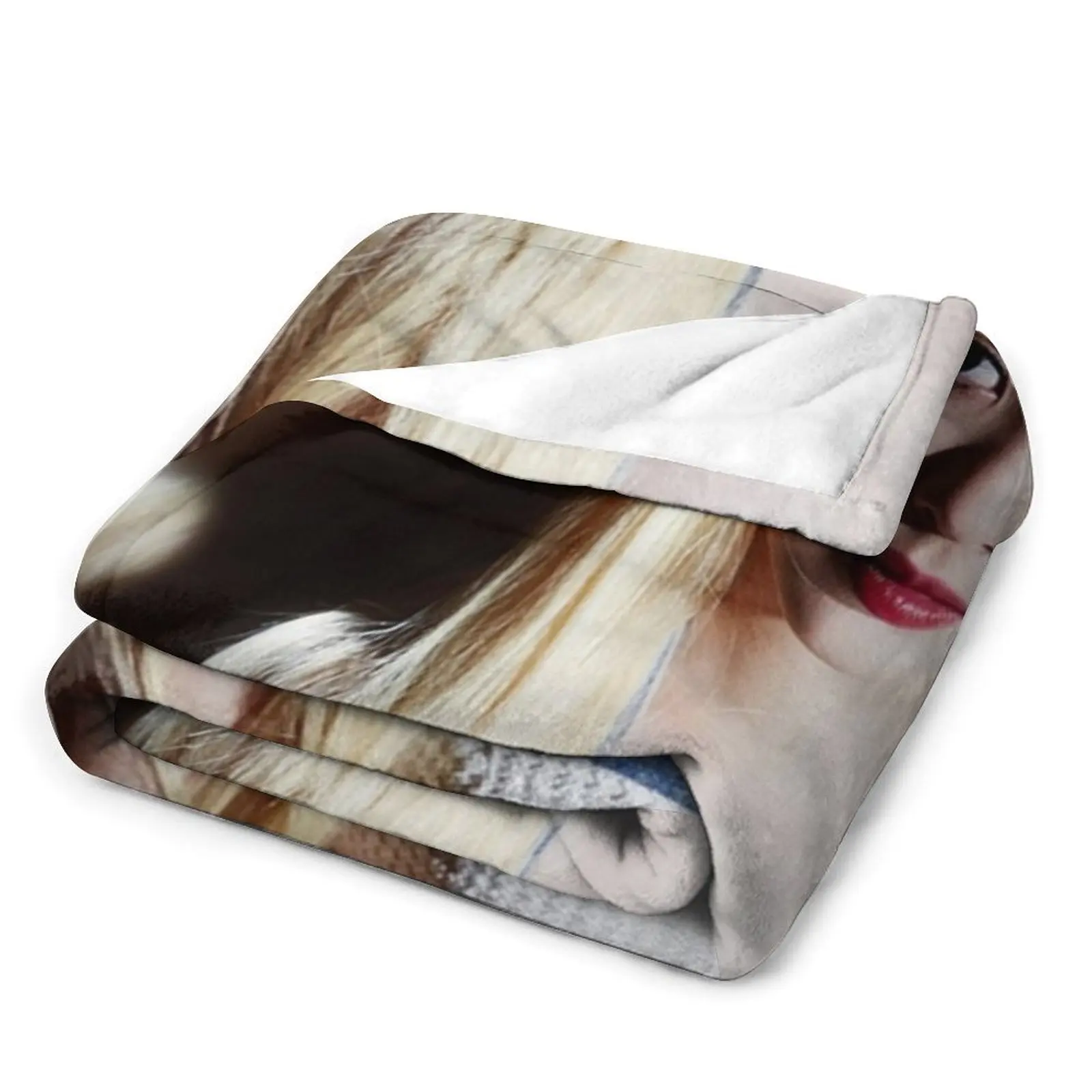 Одеяло для девушек поколения льва сердца SEOHYUN манга кровать модная фланелевая