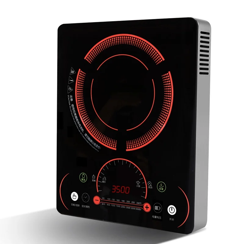 

Водонепроницаемая кухонная техника 3500 Вт Бытовая сенсорная Коммерческая Взрывозащищенная сенсорная индукционная плита высокая мощность