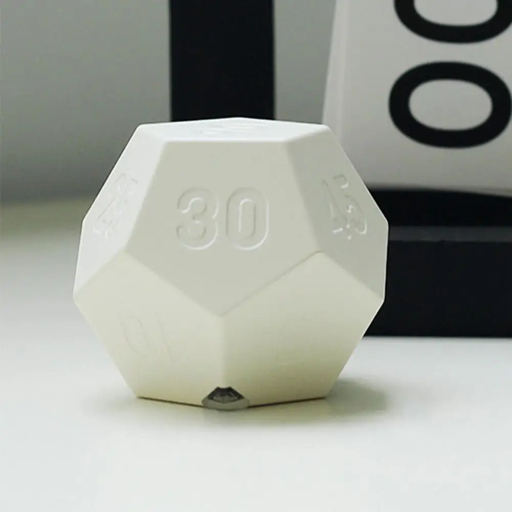 Sound Vibration Alarm Clock Rechargeable Mini Timer Dual Alarm Clock Pomodoro Timer Easy-to-use