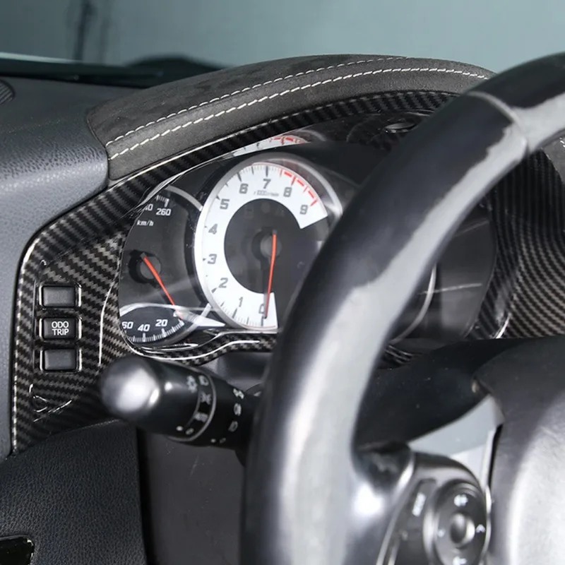 

Наклейка на обложку приборной панели автомобиля, Обложка рамы приборной панели для Toyota 86 GT86 Subaru BRZ 2012 2013 2014 2015 2016 2017 2018 2019 2020
