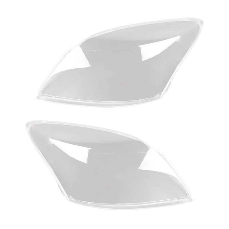 2 Pcs for Great Wall Hover Haval H3 2005-2013 Car Headlight Cover Clear Lens (Left & Right Side)