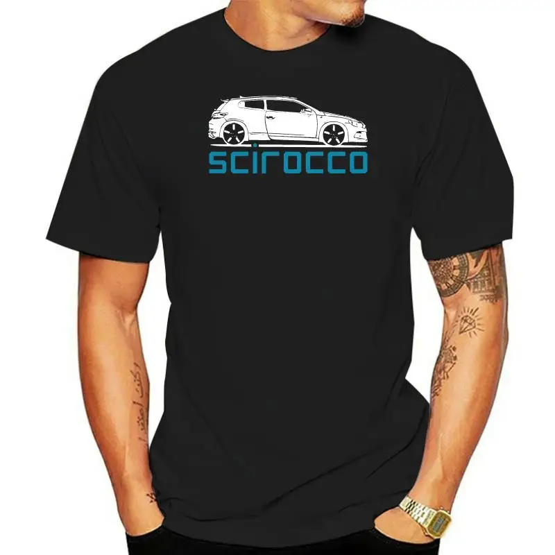 

2019 Hot Selling 100 % Cotton New T-Shirt Men Fashion T Shirts Fashion Logo Printing T shirt Scirocco T Shirts