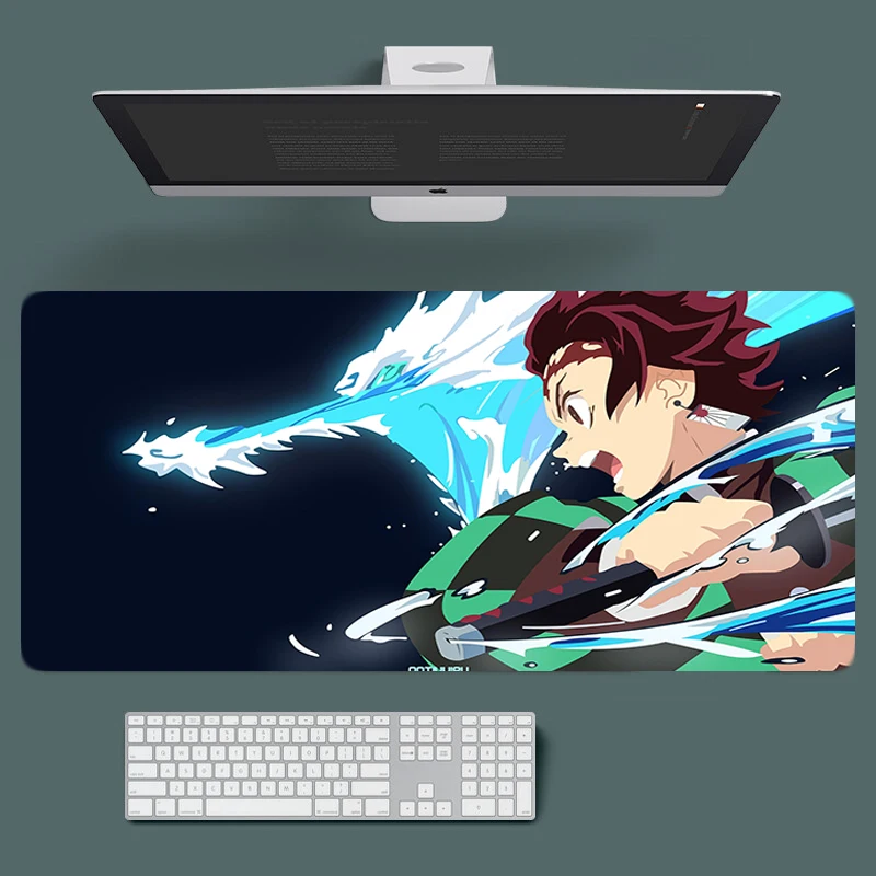 

Kimetsu No Yaiba Mouse Rug Wireless Computer Anime Accessories Gaming Pad Xxxl Mat Hot Custom Stitch Carpet Xl Keyboard Mause Pc
