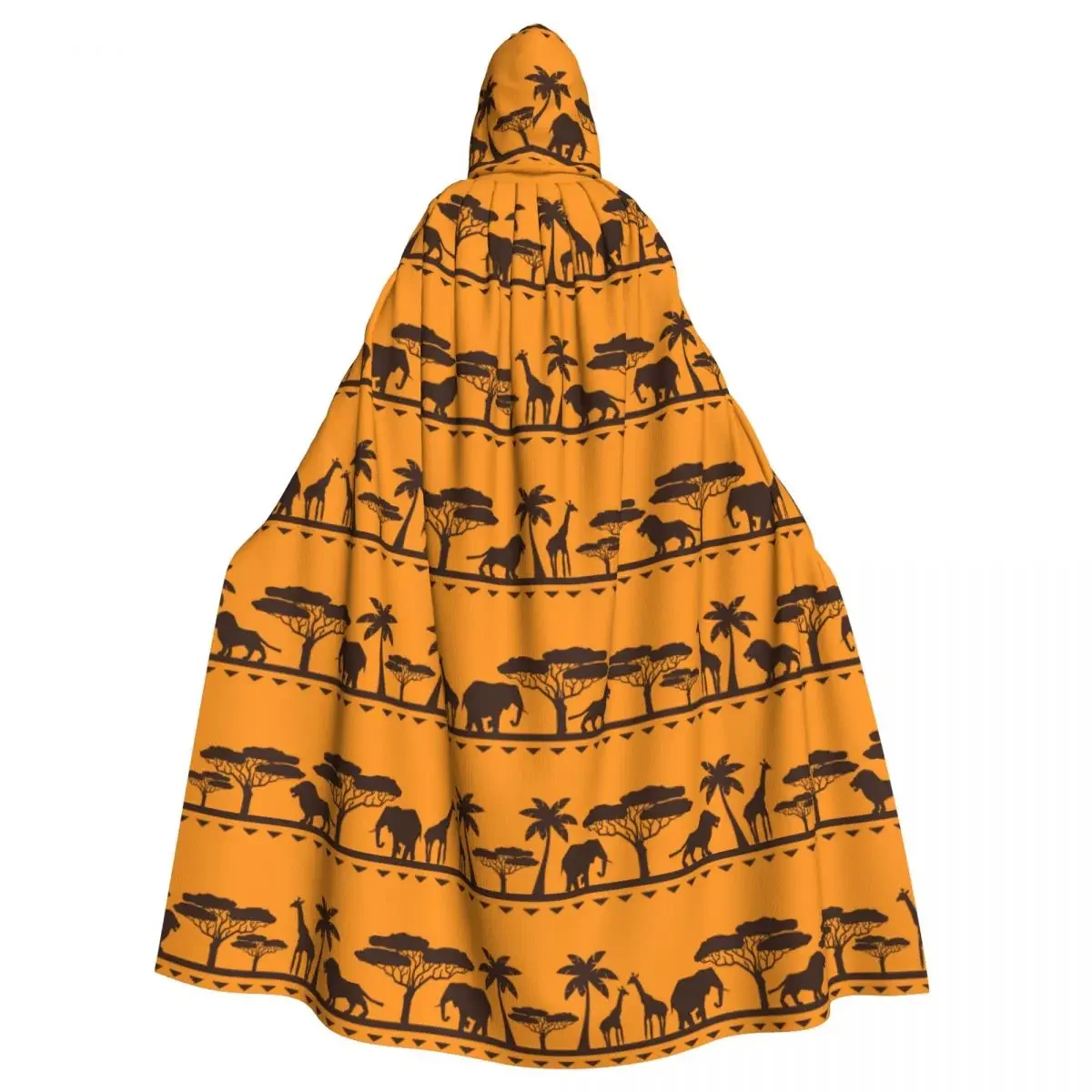 

Фотофон с капюшоном Африканская Этническая животная модель средневековый костюм ведьма Wicca эльф вампира Пурим карнавал фотоэлемент