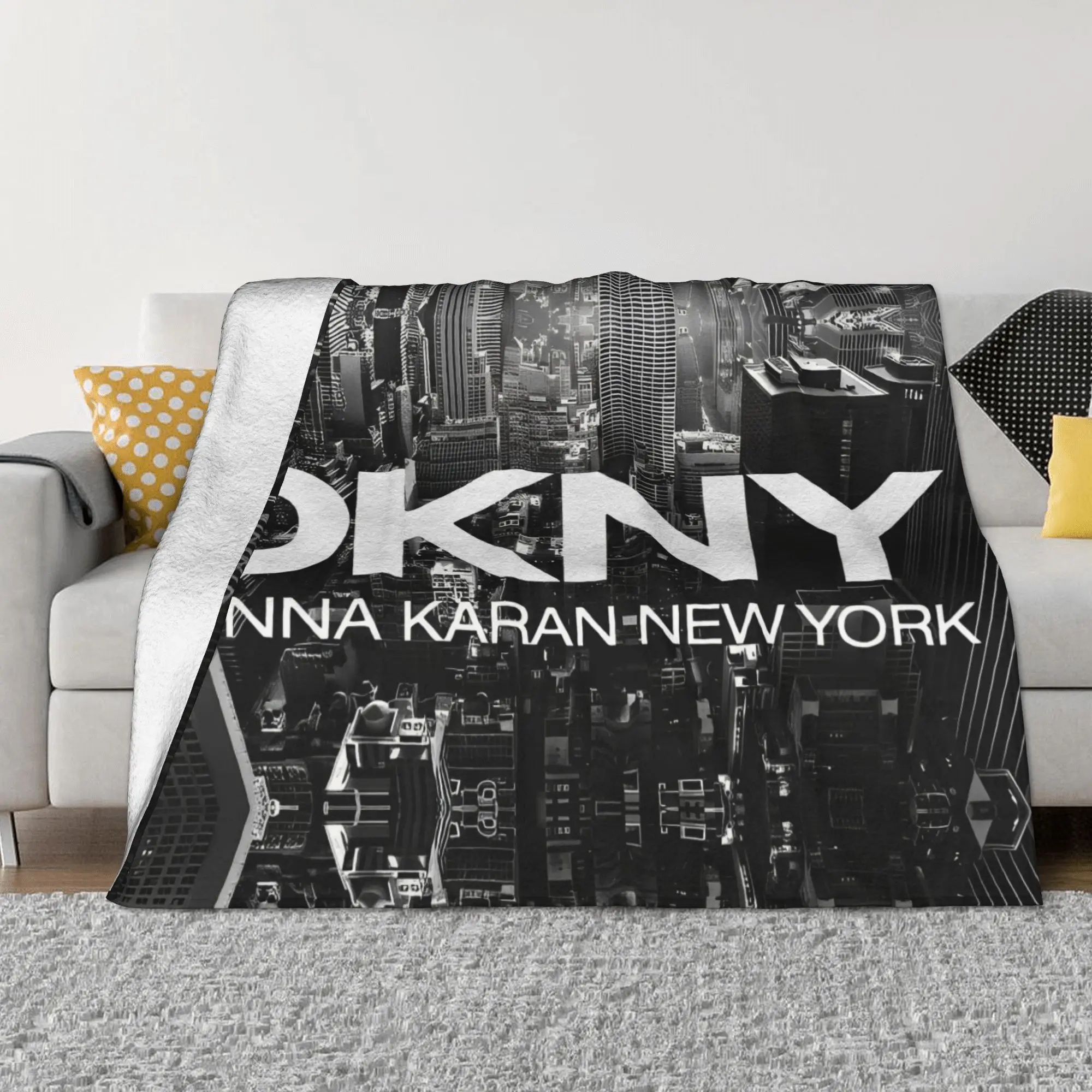 Одеяло DKNYS NewYork Skyline флисовое супер теплое одеяло для постельного белья дивана
