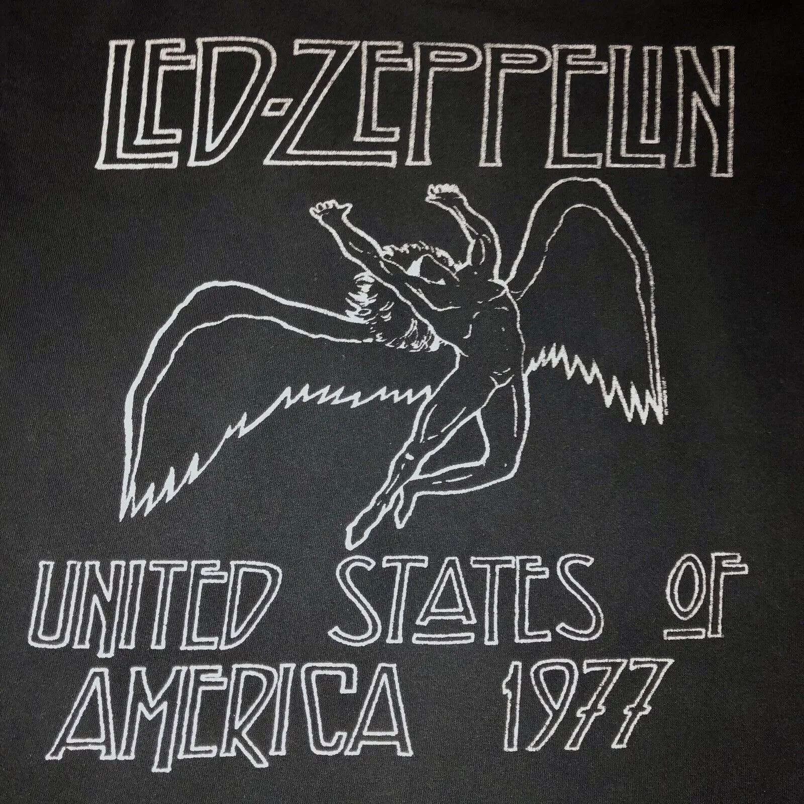 Винтажная Футболка со светодиодами 2003 размеры 1977 средняя