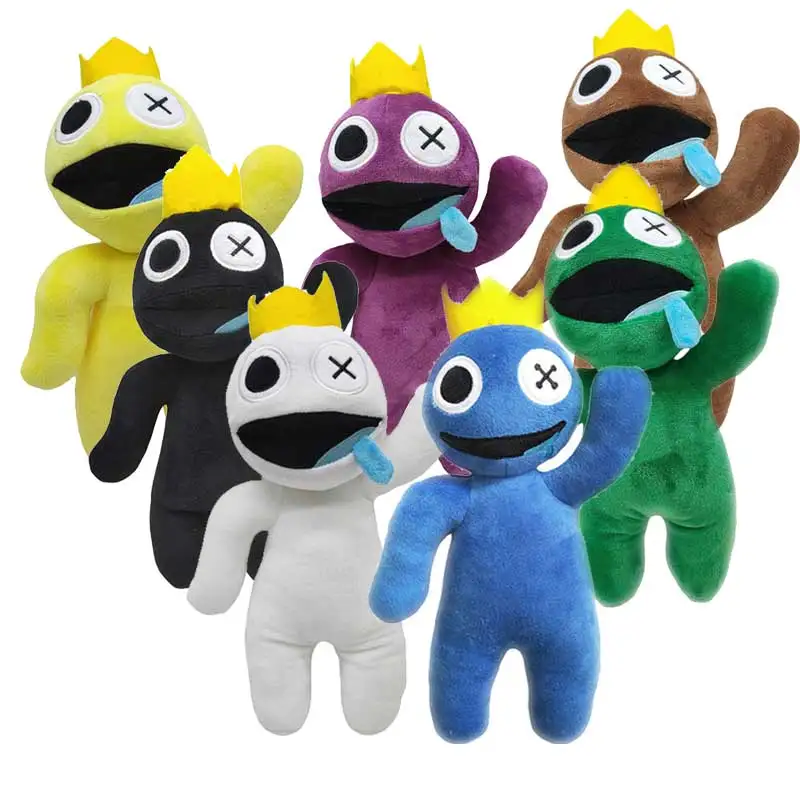 

Rainbow Friends Plush Toy Cartoon Game Character Doll Kawaii Blue Monster Soft Stuffed Animal halloween Christmas Gift for Kids