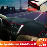 for hyundai accent solaris verna rb 2011 2012 2013 2014 2015 2016 2017 2018 2019 car dashboard sun shade cover mats accessories