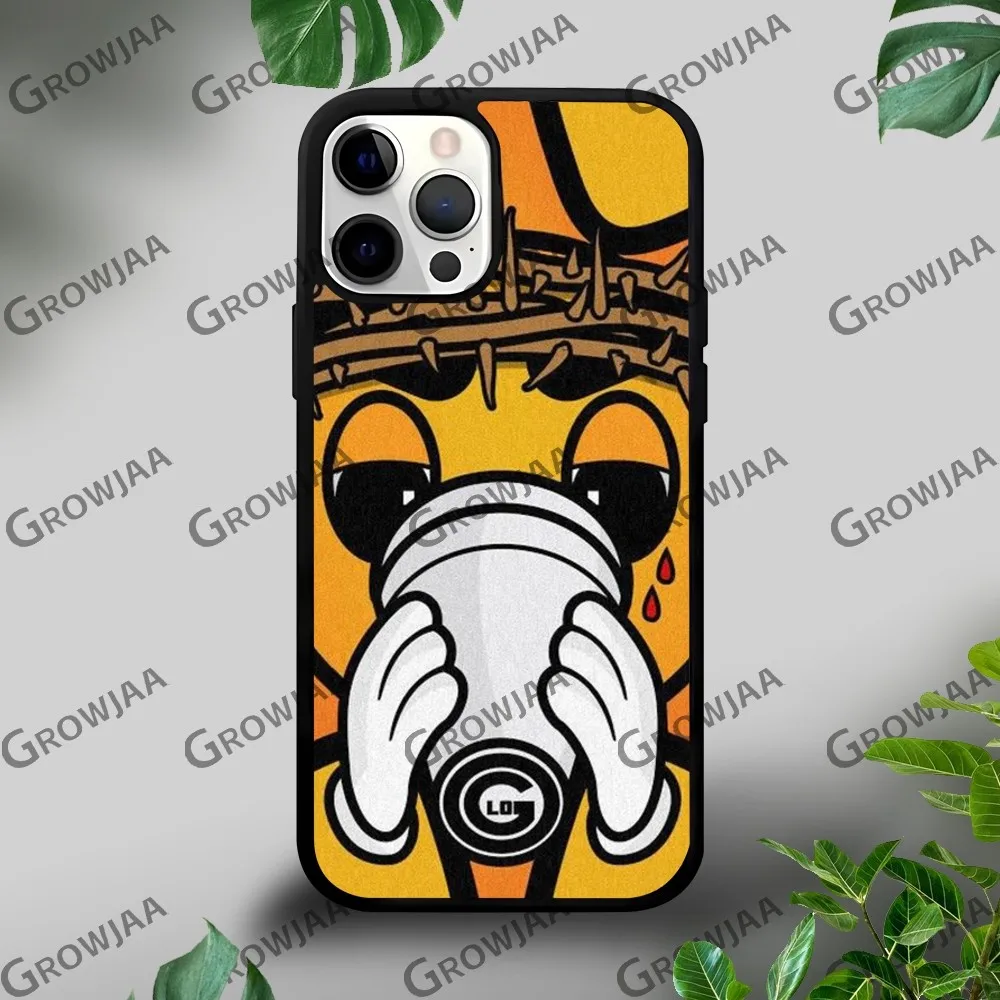 Фото Чехол для телефона G-Glo G-GangS C-Chief Keef для iPhone 16, 15, 14, 13, 12, 11 Pro Xs Max Mini Plus Celulares Hard Funda №3