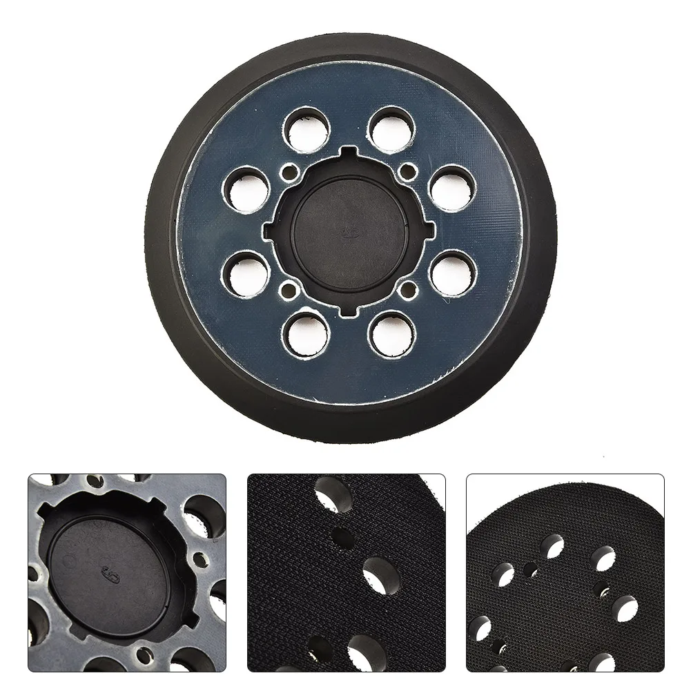 

The Real Color Of The Itemacking Pads Sanding Pad Thick 11mm 125mm 8-Hole For DCW210B For DWE6423 Sander For DWE64233 Tool Parts