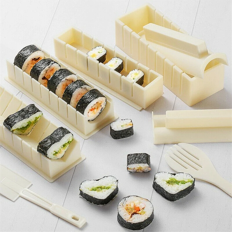 

Sushi Maker Rice Mold Japanse Cake Mold Multifunctionele Mould Sushi Making Kit
