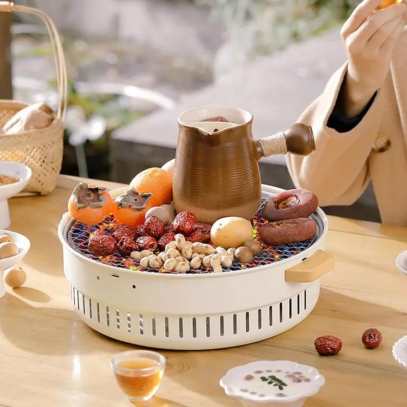 Угольные грили 12 5 дюймов портативный угольный гриль гриль-барбекю Hibachi