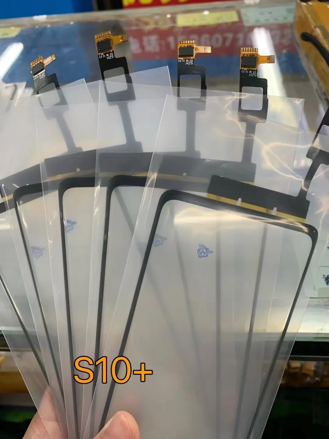 Фото Сенсорное стекло с OCA для SM S8 + S9 S9 + S10 S10 + Note10 Note 10 Plus Note9 S20 S20 + S20ultra Note20 ультра ЖК дигитайзер Ремонт №5