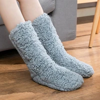 winter floor socks women thicken carpet sock home socks soft knitted womens warm indoor cotton slippers socks skarpetki damskie