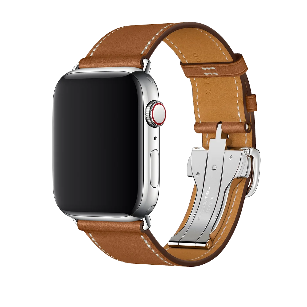 Correa Strap for Apple Watch Ultra Band 8 7 6 5 4 3 2 SE Genuine Leather Bracelet Apple Watch 49 44 40 45 41 42 38mm for iWatch