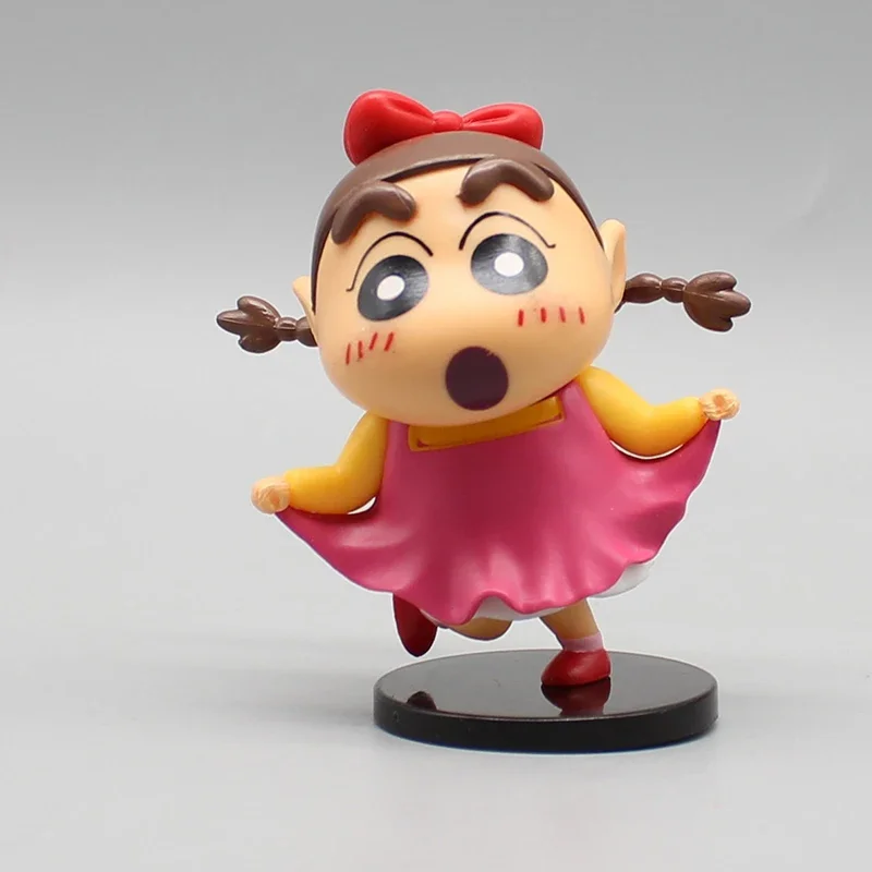 Фигурки Crayon Shin-chan 8 5 см нохара шинсукэ кантамуй робот экшн-фигурки из ПВХ аниме