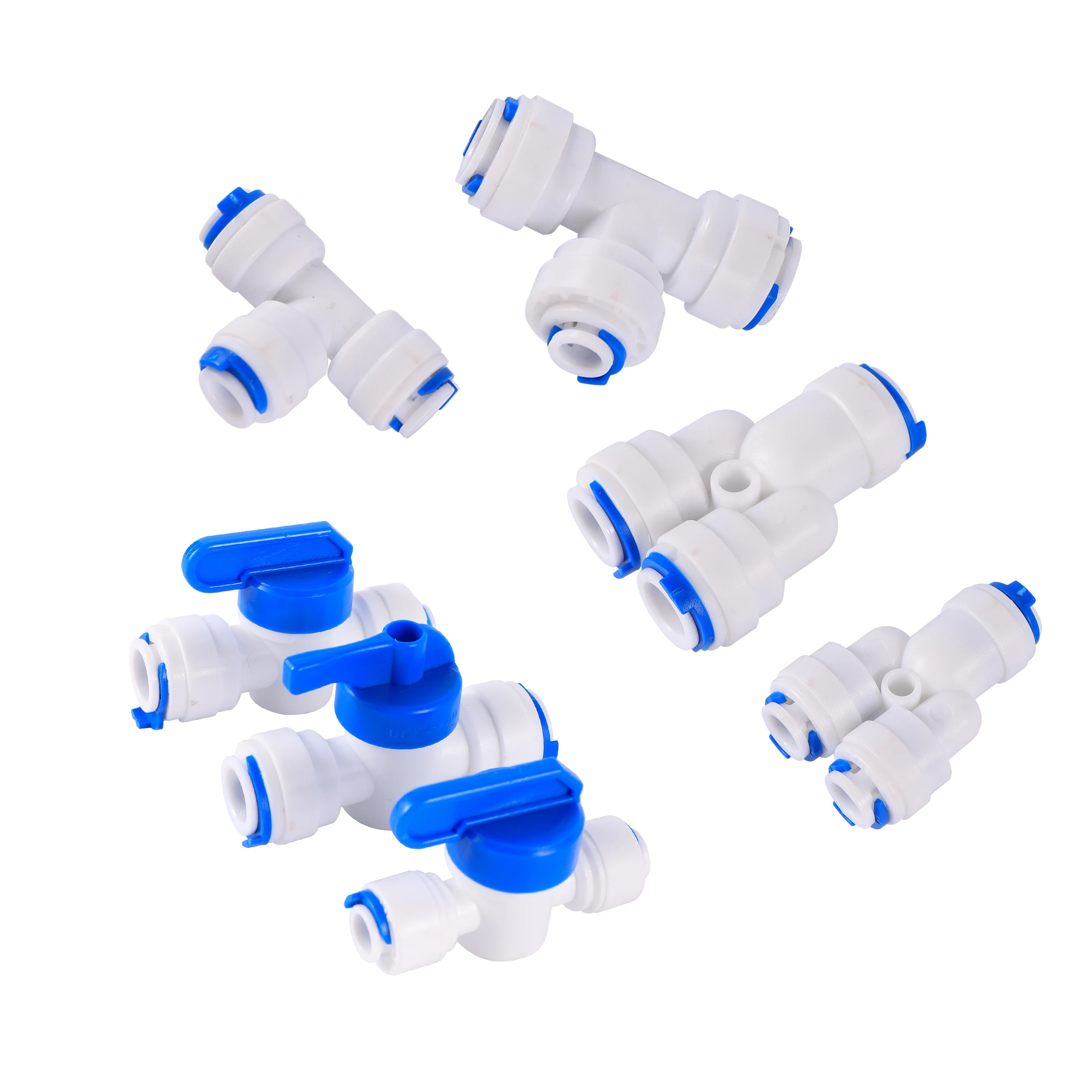 OD 1/4 &quot3/8&quot соединитель для быстрого доступа к трубе обратный осмос