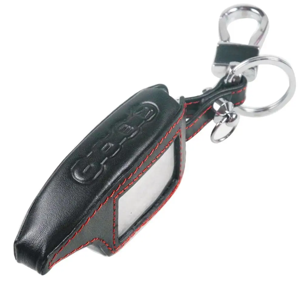 

Кожаный чехол jingyuqin для Scher Khan Magicar 5/6, для Scher-khan Magicar M5 M6, защитный чехол с ЖК-сигнализацией и дистанционным брелоком